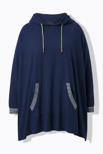 Plus size veliki brojevi Pončo s kapuljačom za punije