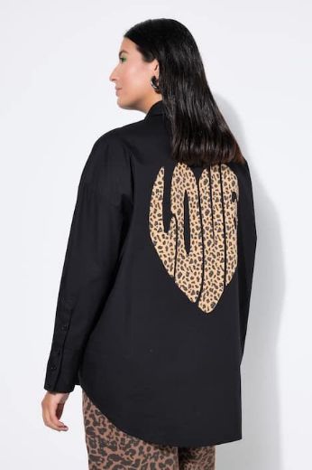 Plus size veliki brojevi Košulja dugih rukava šireg kroja za punije