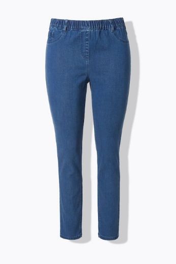 Plus size veliki brojevi Hlače traper s pet džepova za punije