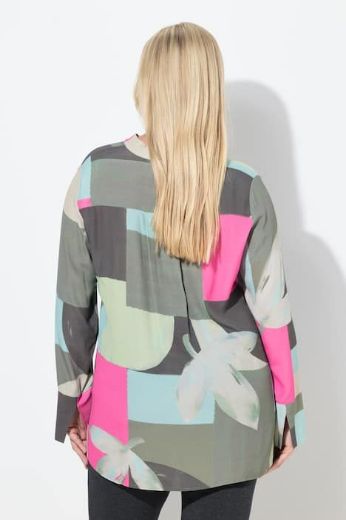 Plus size veliki brojevi Bluza dugih rukava A kroja za punije