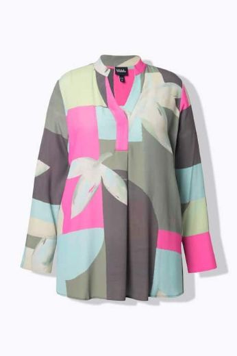 Plus size veliki brojevi Bluza dugih rukava A kroja za punije