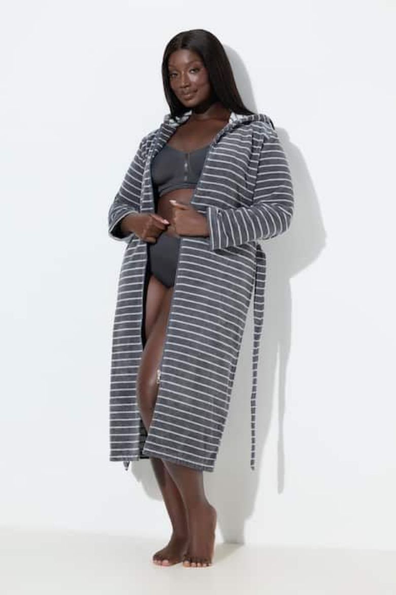 Plus size veliki brojevi Ogrtač s patentnim zatvaračem za punije