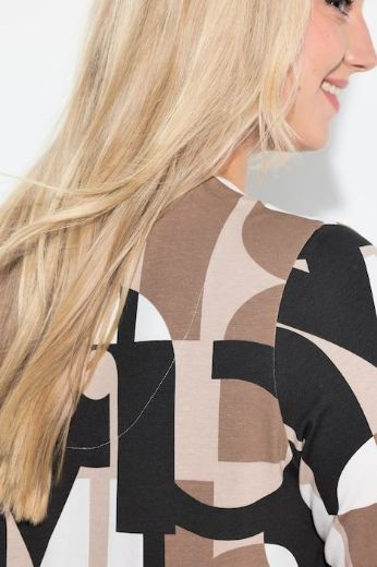 Plus size veliki brojevi Majica 3/4 rukava za punije