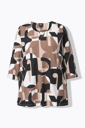 Plus size veliki brojevi Majica 3/4 rukava za punije