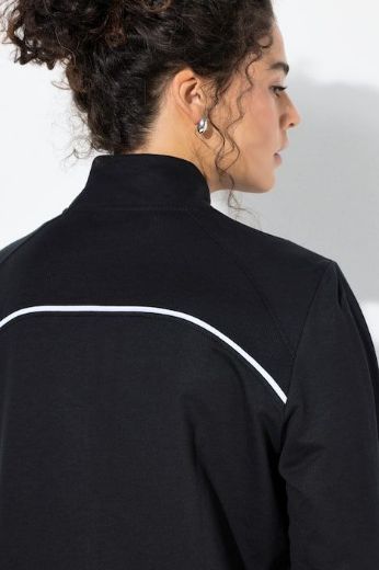 Plus size veliki brojevi Trenirka gornji dio s patentnim zatvaračem za punije