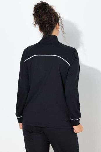 Plus size veliki brojevi Trenirka gornji dio s patentnim zatvaračem za punije