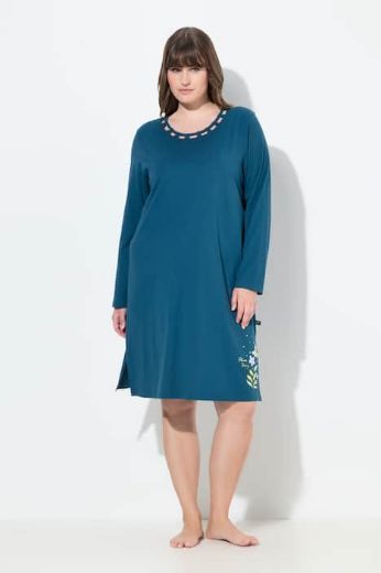 Plus size veliki brojevi Spavaćica dugih rukava 2 komada za punije