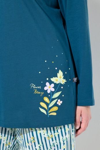 Plus size veliki brojevi Pidžama dugih rukava i dugih nogavica za punije