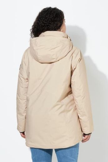 Plus size veliki brojevi Jakna vodootporna s kapuljačom za punije