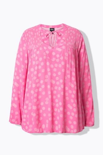 Plus size veliki brojevi Tunika dugih rukava A kroja za punije