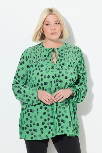 Plus size veliki brojevi Tunika dugih rukava A kroja za punije