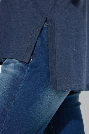 Plus size veliki brojevi Majica dugih rukava V ovratnika za punije