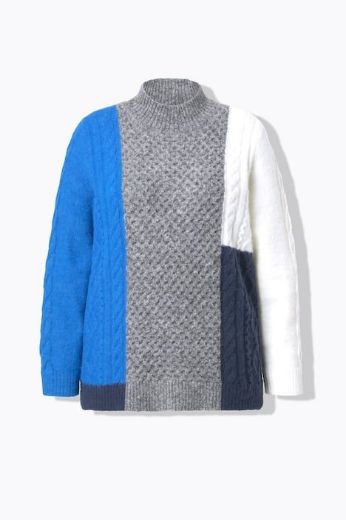 Plus size veliki brojevi Pulover dugih rukava za punije