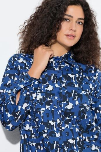 Plus size veliki brojevi Košulja dužeg A kroja za punije