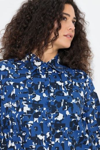 Plus size veliki brojevi Košulja dužeg A kroja za punije