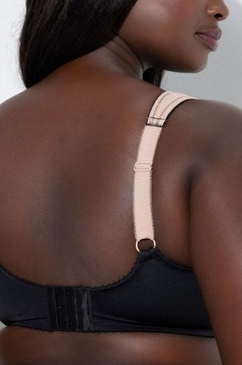 Plus size veliki brojevi Grudnjak s žicom širokih naramenica za punije