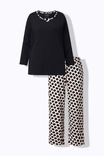 Plus size veliki brojevi Pidžma dugih rukava i dugih nogavica za punije