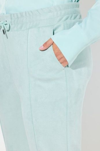 Plus size veliki brojevi Hlače ravnih nogavica elastičnog struka za punije