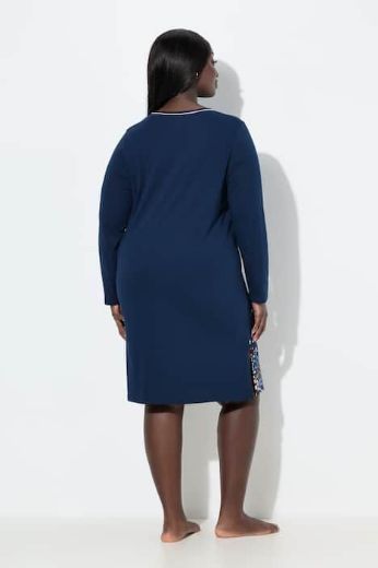 Plus size veliki brojevi Spavaćica dugih rukava 2 komada za punije