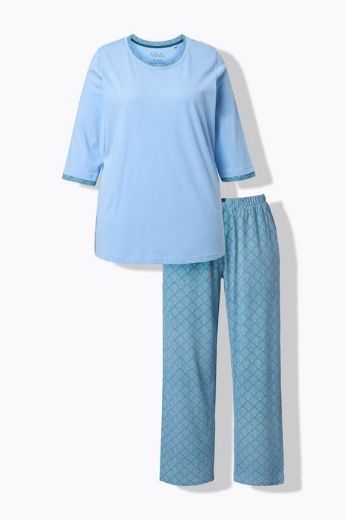 Plus size veliki brojevi Pidžama 3/4 rukava i dugih nogavica za punije