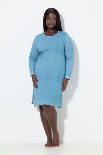 Plus size veliki brojevi Spavaćica dugih rukava 2 komada za punije