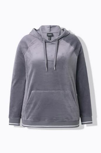 Plus size veliki brojevi Trenirka gornji dio  dugih rukava s kapuljačom za punije