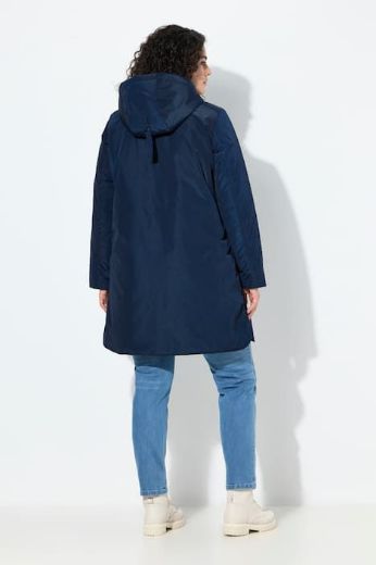 Plus size veliki brojevi Parka vodoodbojna s kapuljačom za punije