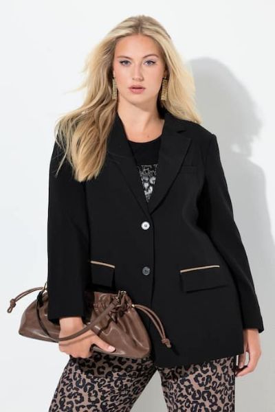 Veliki brojevi Sako šireg kroja moda za punije