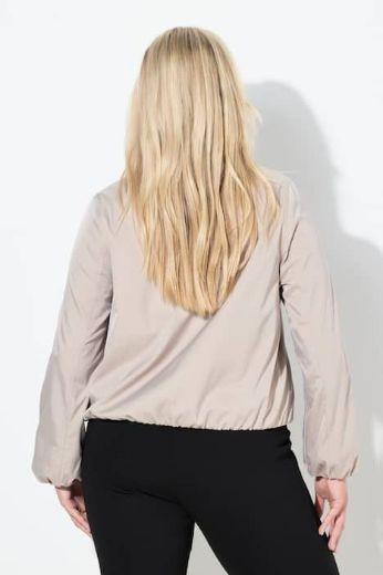 Plus size veliki brojevi Jakna lagana s patentnim zatvaračem za punije