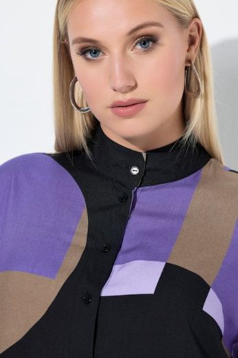 Plus size veliki brojevi Bluza dugih rukava A kroja za punije