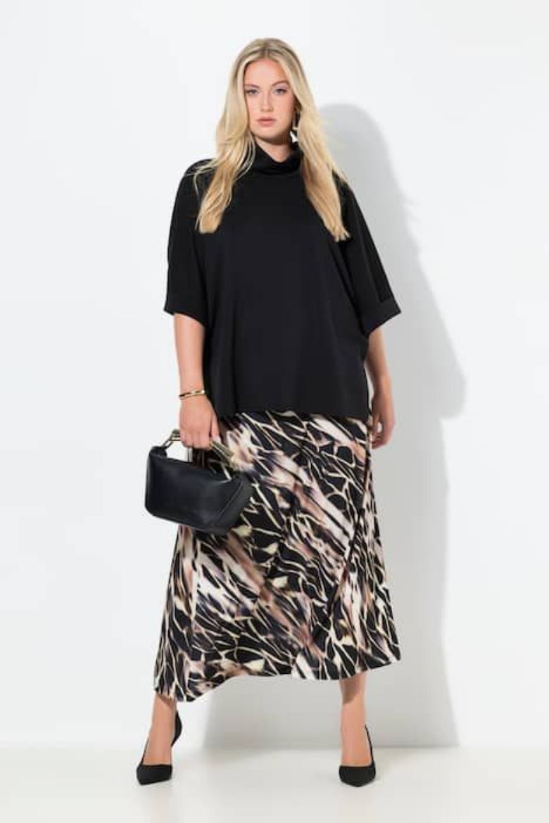 Plus size veliki brojevi Suknja maxi A kroja za punije