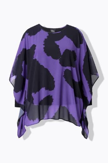 Plus size veliki brojevi Bluza dvoslojna za punije