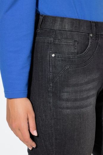 Plus size veliki brojevi Traperice širokih ravnih nogavica za punije