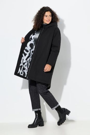 Plus size veliki brojevi Parka vodoodbojna s kapuljačom za punije