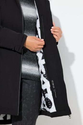 Plus size veliki brojevi Parka vodoodbojna s kapuljačom za punije