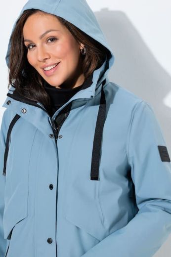 Plus size veliki brojevi Jakna vodootporna dužeg A kroja za punije