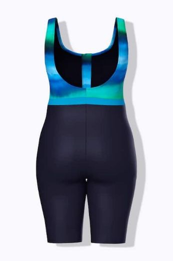 Plus size veliki brojevi Kupaći kostim s dugih nogavica za punije