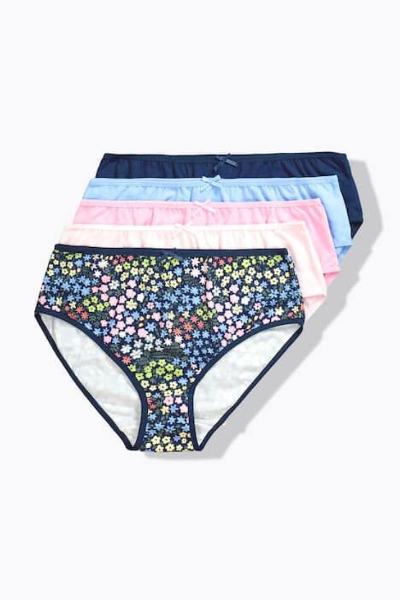 Plus size veliki brojevi Gaćice midi 5 komada za punije