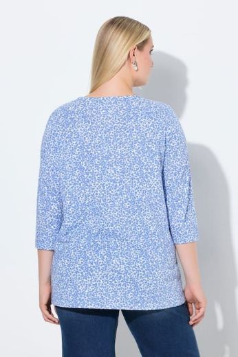 Plus size veliki brojevi Majica 3/4 rukava A kroja za punije