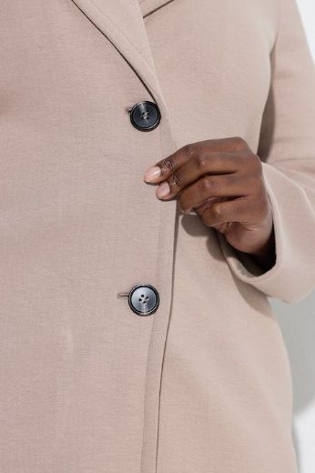 Plus size veliki brojevi Kaput na kopčanje dužeg kroja za punije