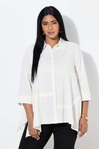 Plus size veliki brojevi Bluza 3/4 rukava šireg kroja za punije