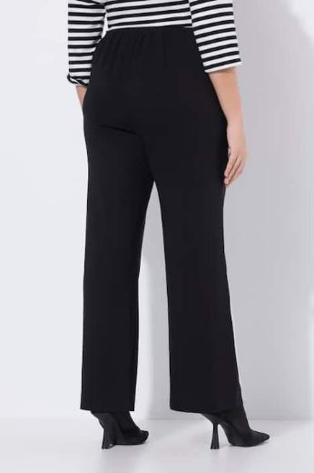 Plus size veliki brojevi Hlače širokih nogavica elastičnog struka za punije