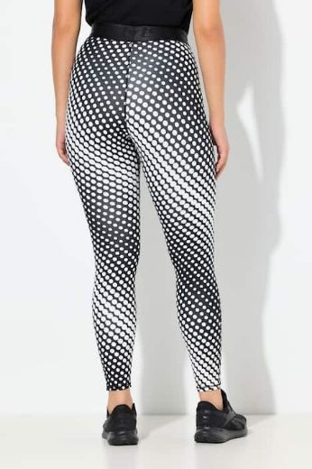 Plus size veliki brojevi Tajice sportske visokog struka za punije