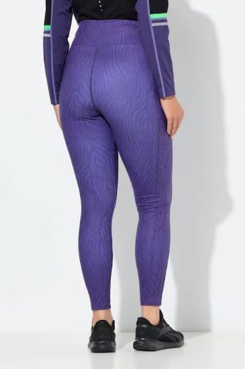 Plus size veliki brojevi Tajice sportske visokog struka za punije