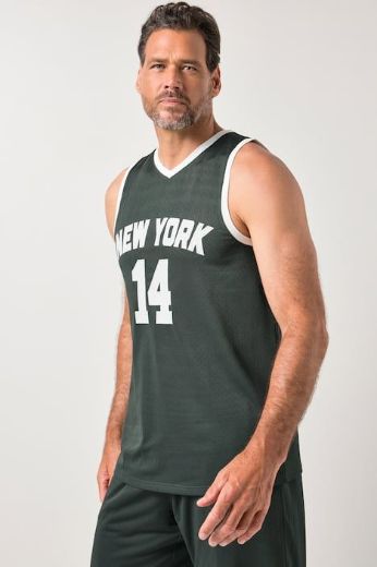 Plus size veliki brojevi Majica bez rukava za sport s natpisom za punije