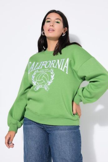 Plus size veliki brojevi Majica dugih rukava šireg kroja za punije