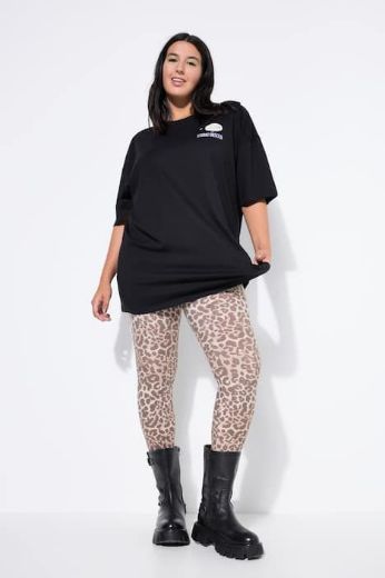 Plus size veliki brojevi Majica kratkih rukava šireg kroja za punije