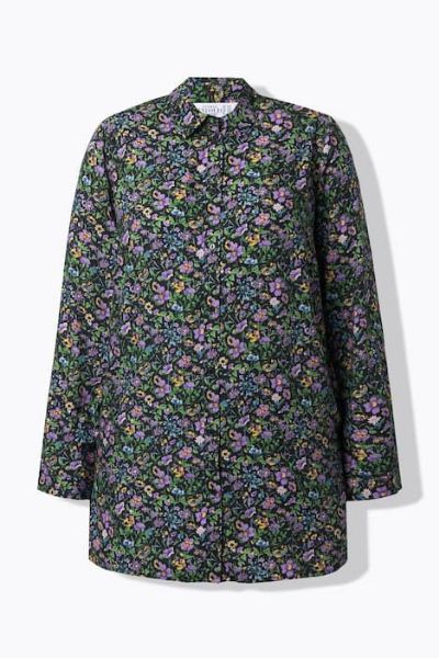 Veliki brojevi Košulja dugih rukava šireg kroja moda za punije