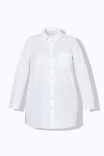 Plus size veliki brojevi Košulja dugih ruava dužeg kroja za punije