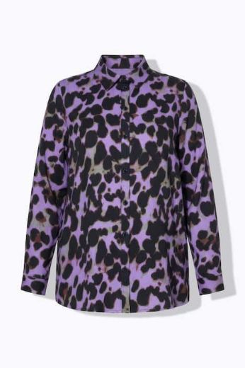 Plus size veliki brojevi Košulja dugih rukava dužeg kroja za punije